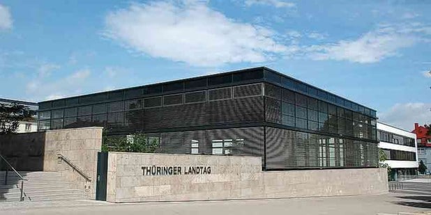 Landtag Thüringen (Foto: Wikipedia/TomKidd)