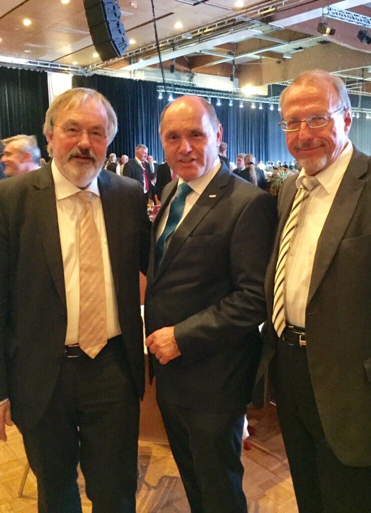 von Links: Franz-Reinhard Habbel, Wolfgang Sobotka, Roland Schäfer