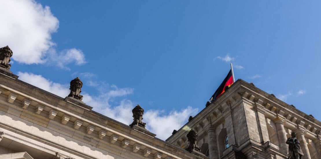 Ausschnitt Reichstag Berlin