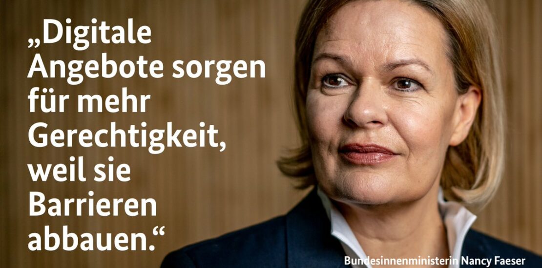 Bundesinnenministerin Nancy Faeser