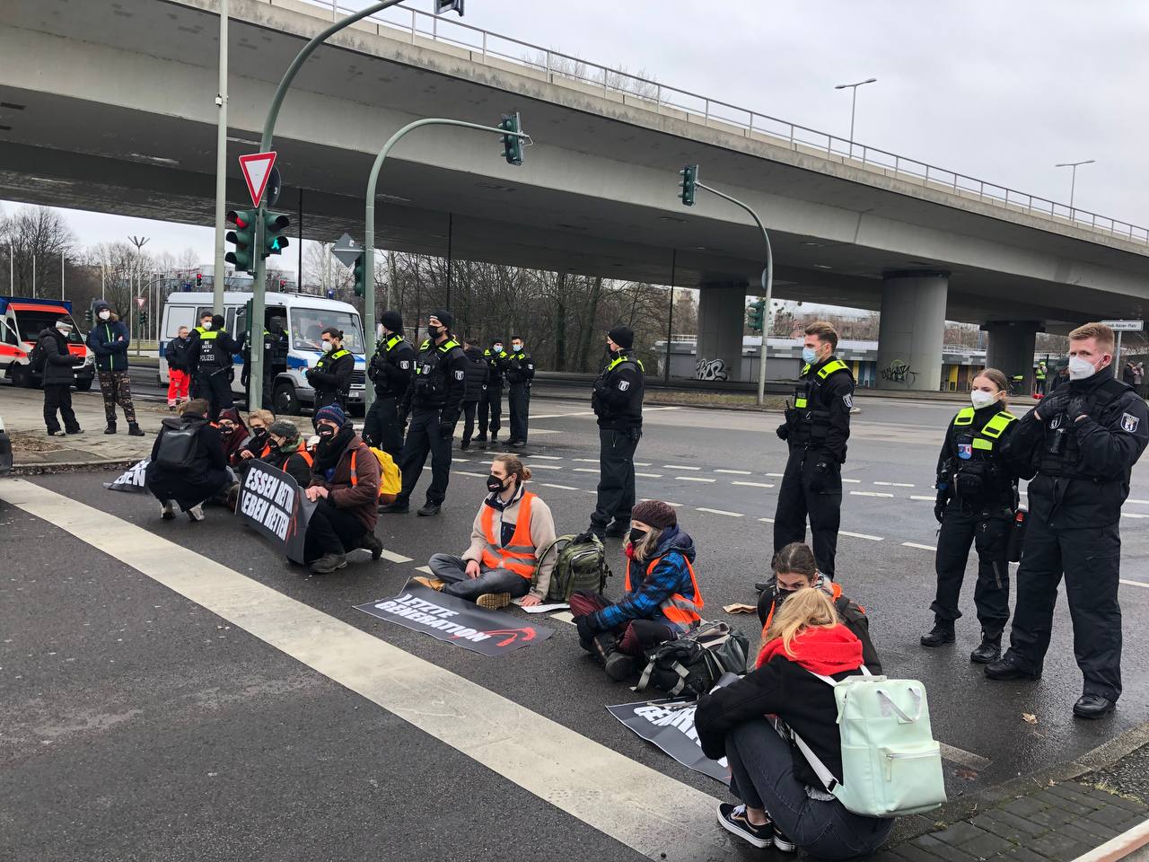 Proteste Berlin Februar 2022