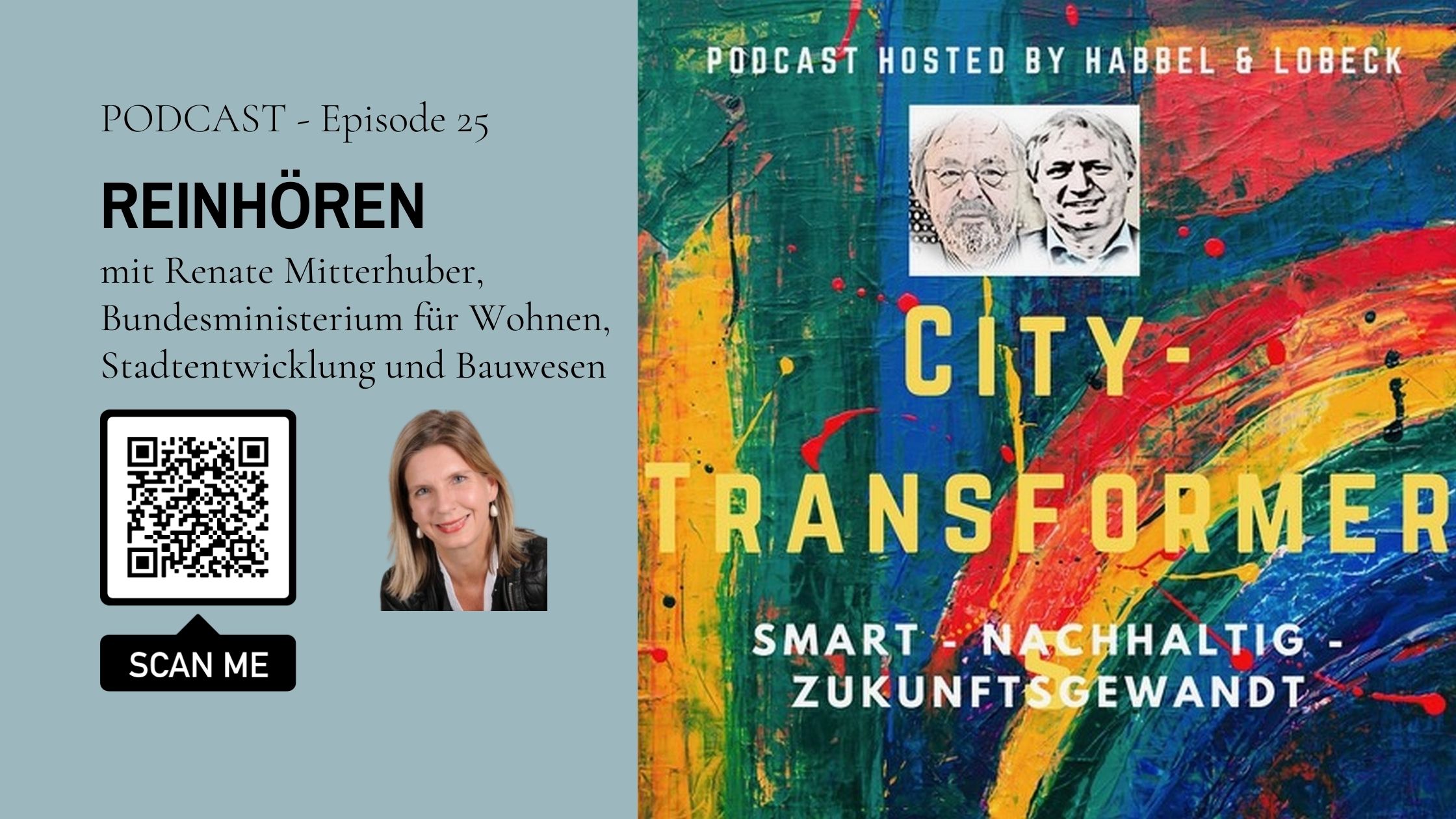 Episode 25 – Smart Cities aus Sicht des Bundes mit Renate Mitterhuber, BMWSB