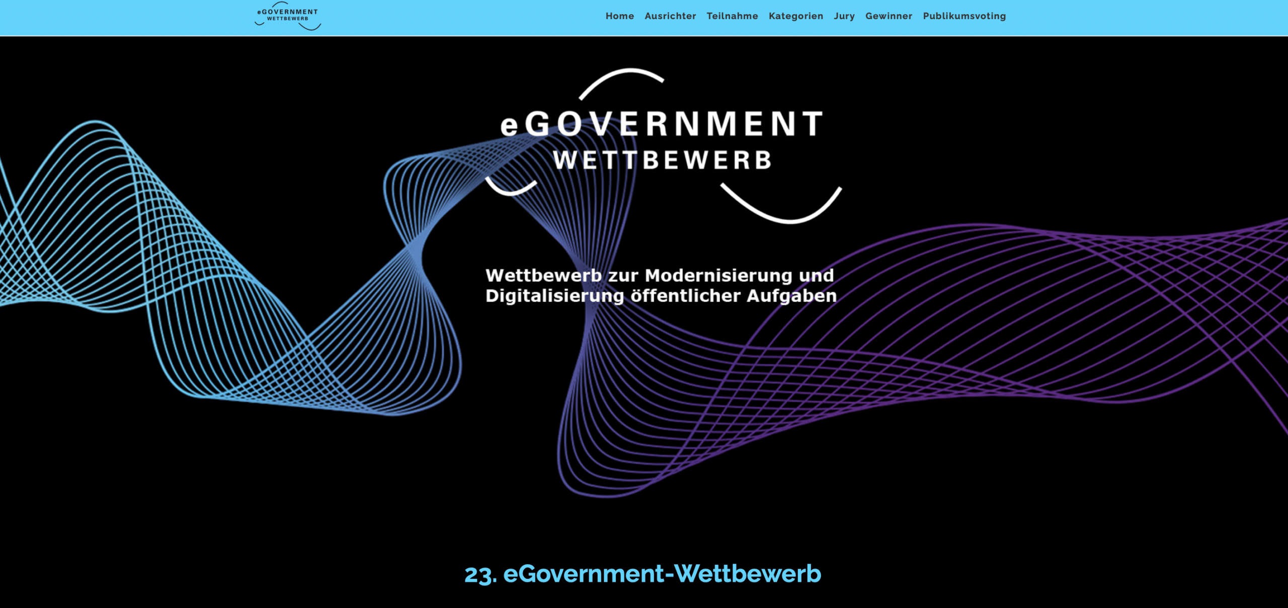 ZMI-Newsletter vom 28.1.2024 – 23. eGovernment-Wettbewerb gestartet